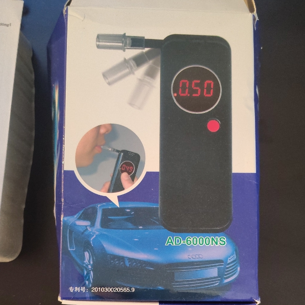 Digital Breathalyzer with LED Display